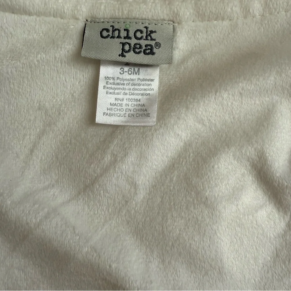 NWOT Chickpea Sherpa Infant Swaddle size 3-6 months - Picture 7 of 7